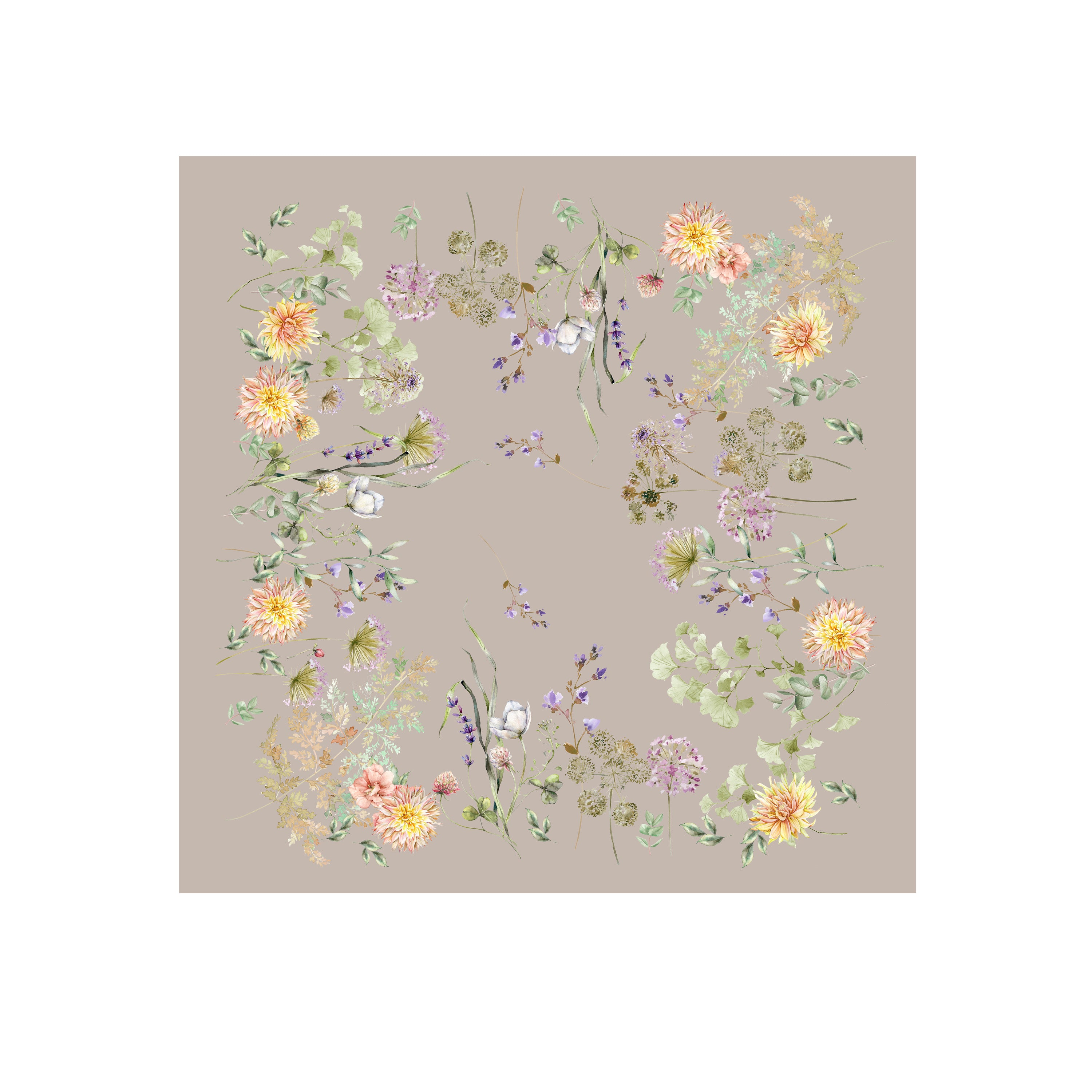 Achillea Beige Centerpiece