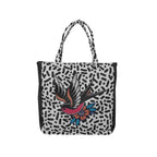Borsa in tessuto 3D Tattoo Uccello
