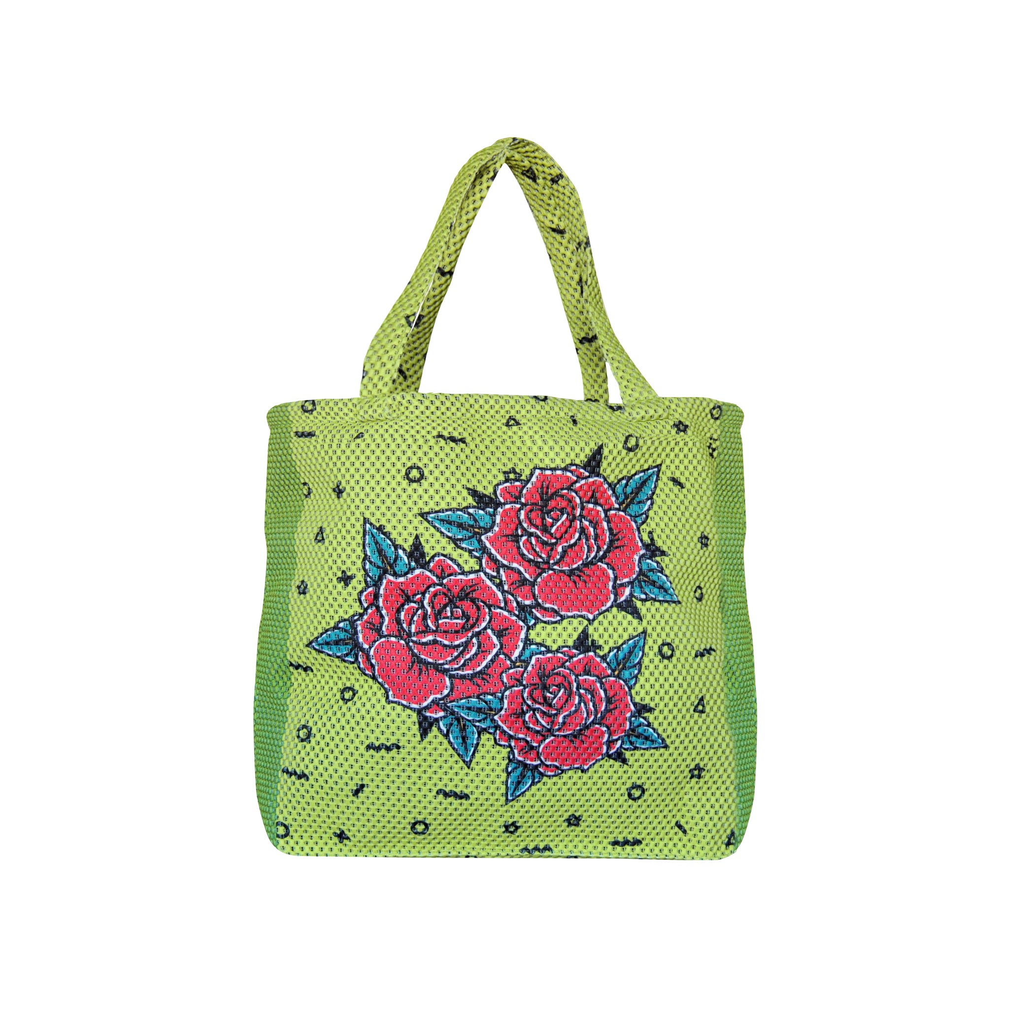 3D Tattoo Rose Fabric Bag