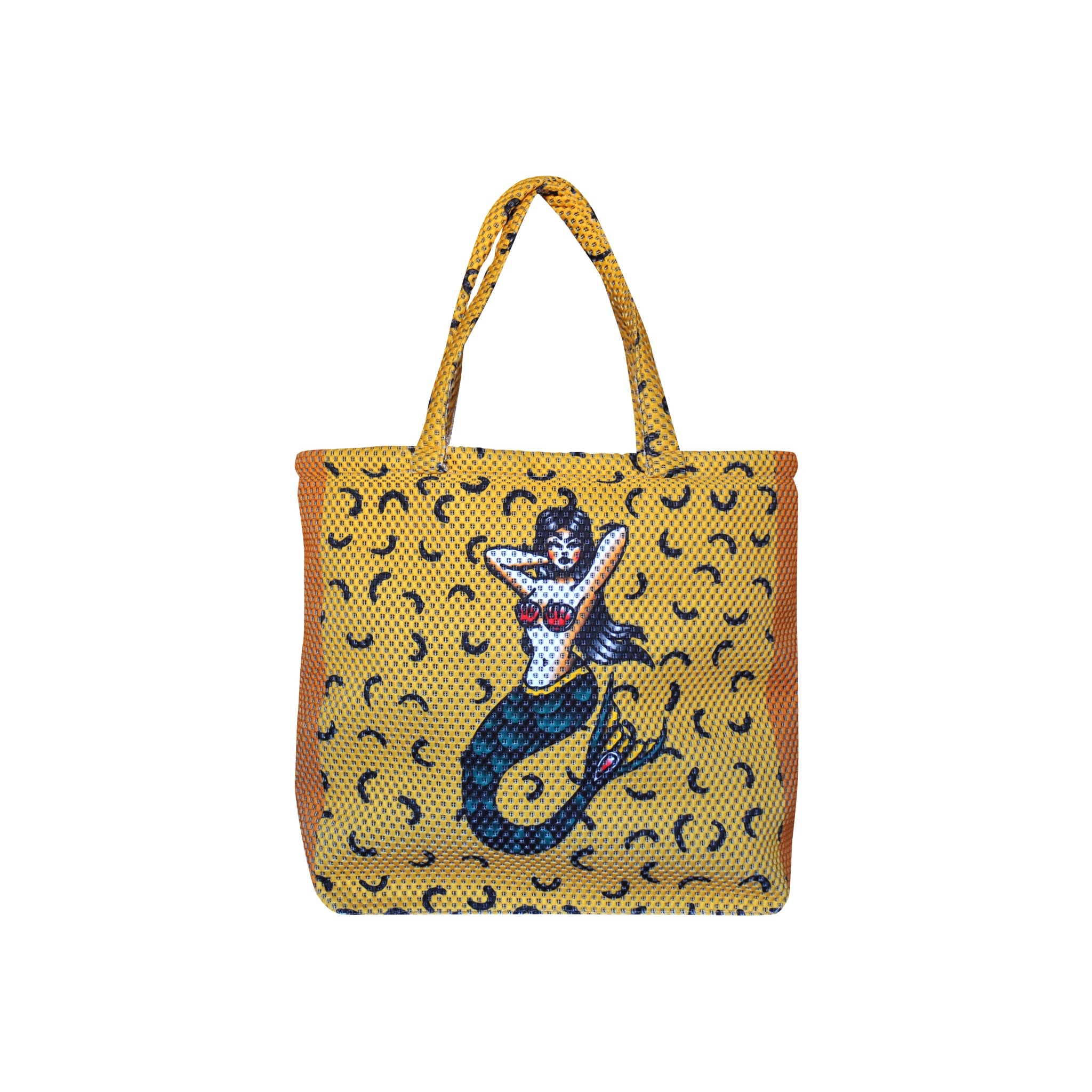 3D Tattoo Mermaid Fabric Bag