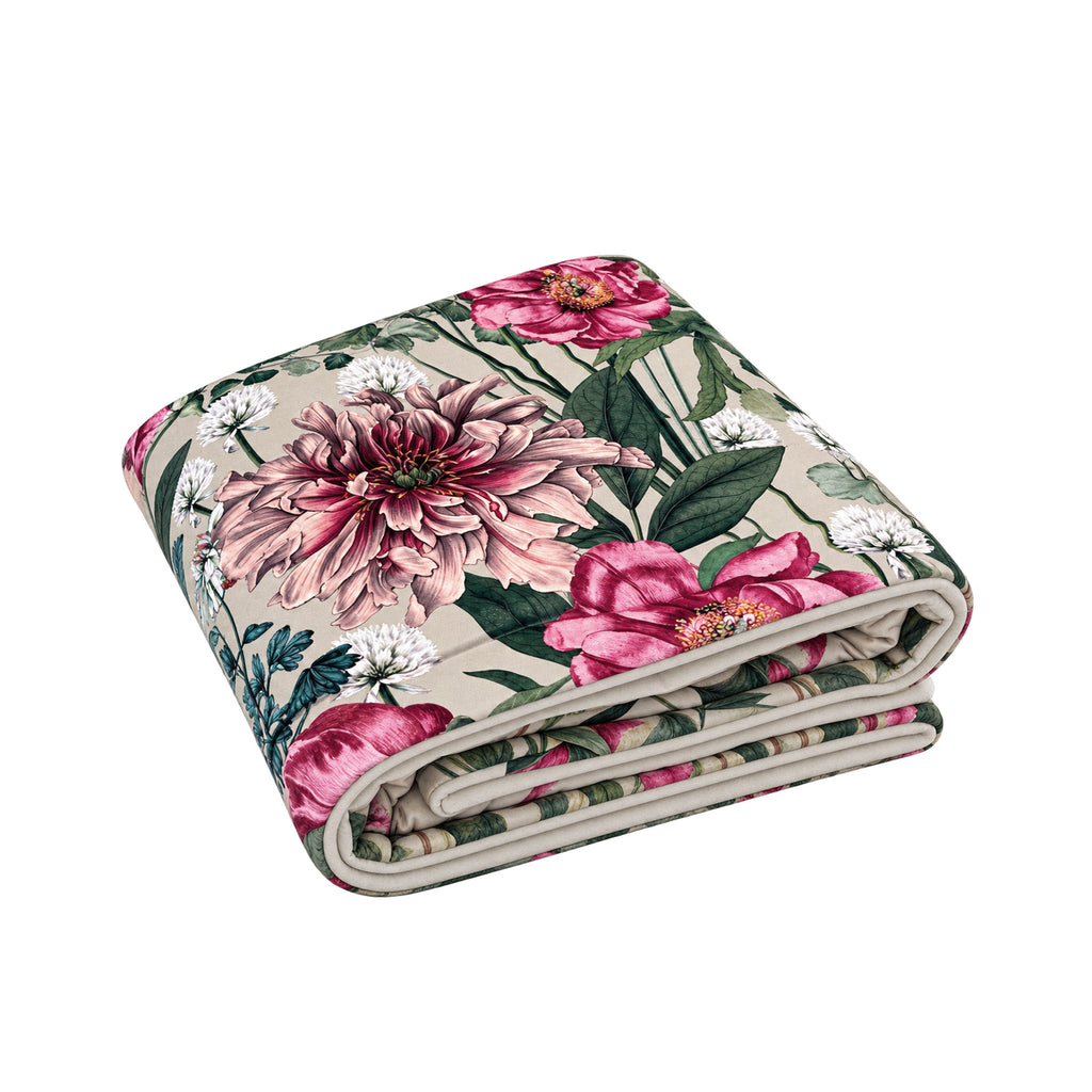 Plaid Giardino Beige