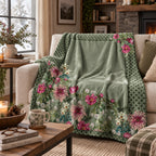Plaid Giardino Verde