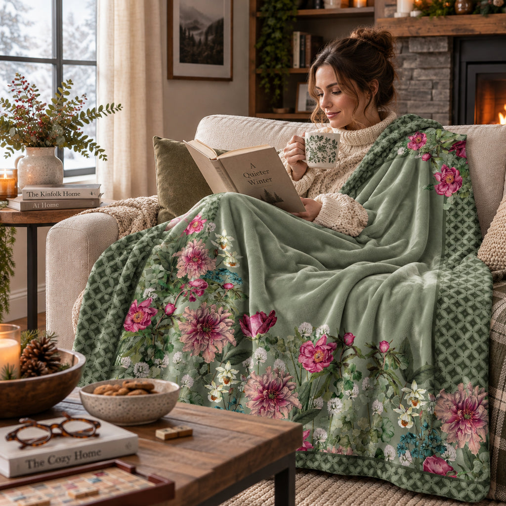 Plaid Giardino Verde