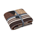 Plaid Tricot Rombo Marrone