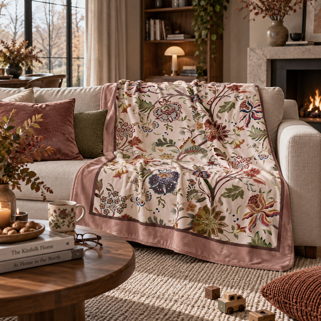 Plaid Kashian Rosa