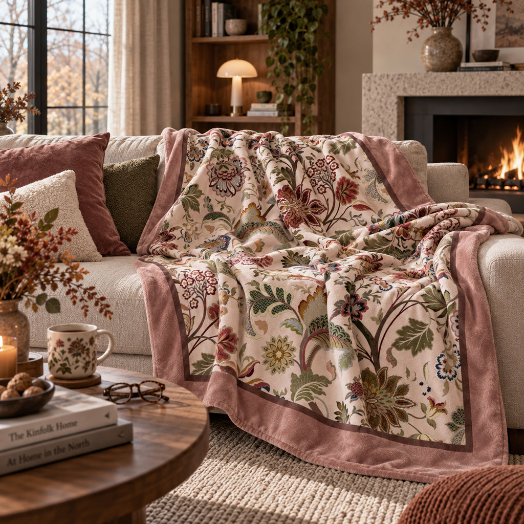 Plaid Kashian Rosa