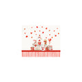 Americana Secret Love Righe rosse set da 2 pezzi