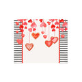 Americana Secret Love Black Stripes 2-piece set