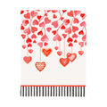Secret Love Black Stripe Tea Towel