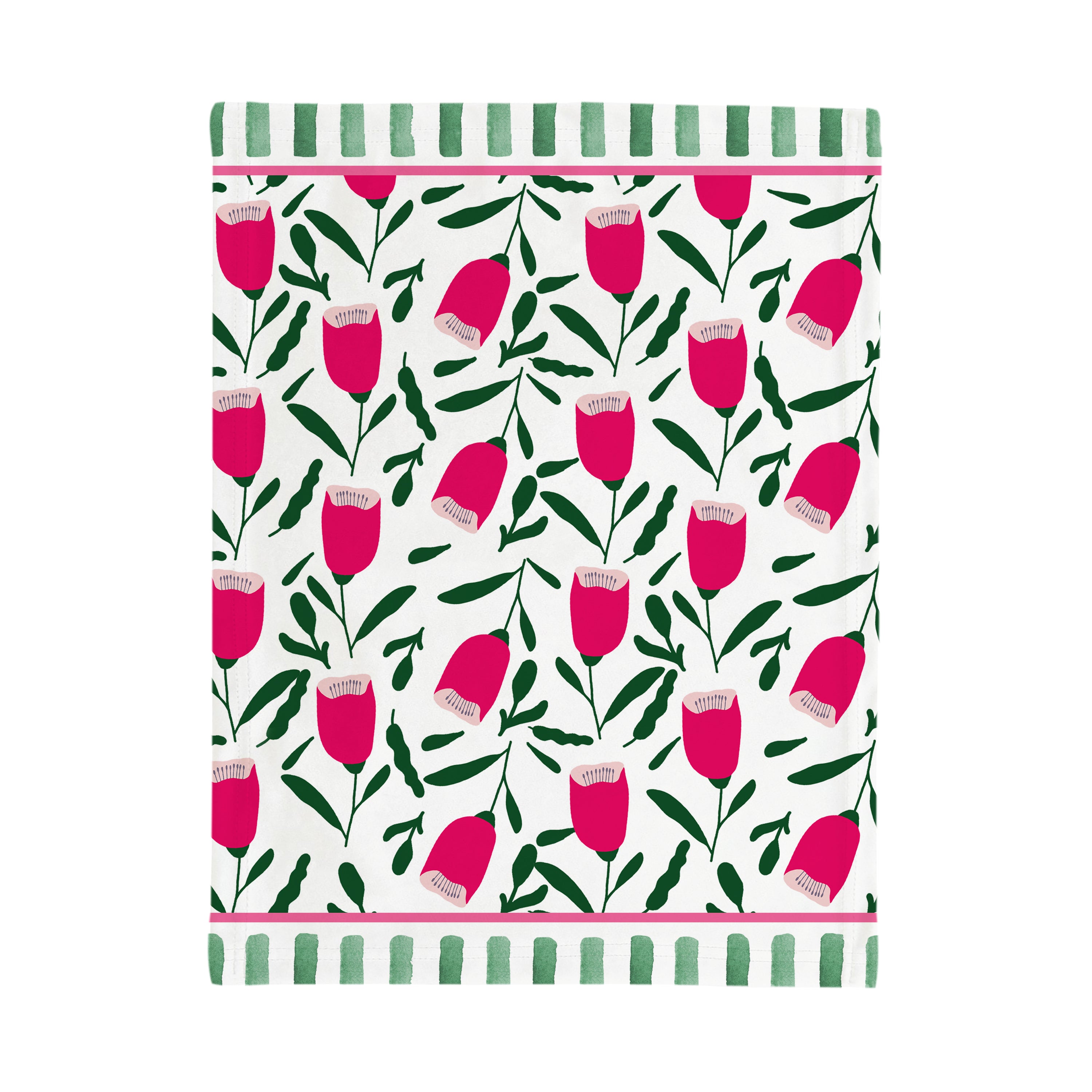 Canovaccio Yoko fiori fucsia