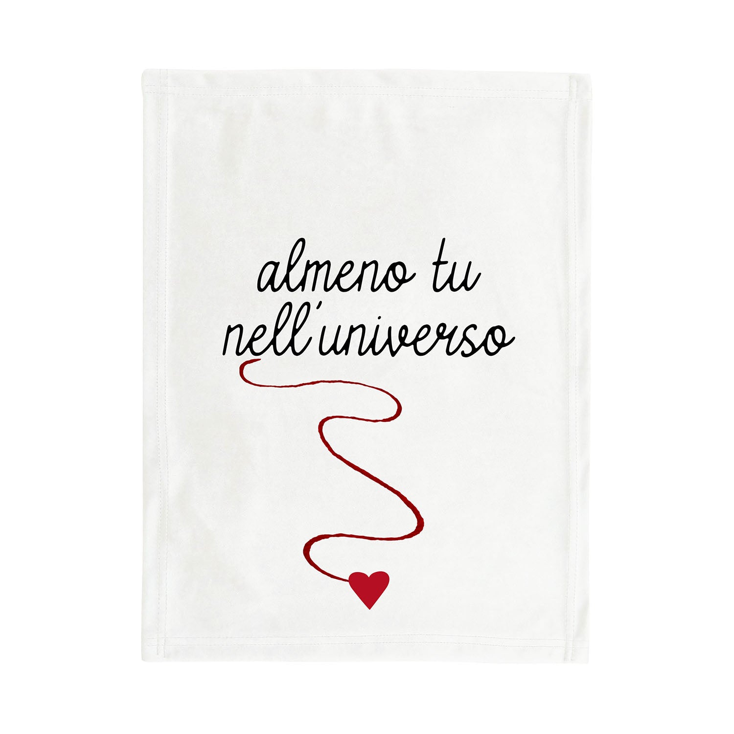 Loving "at least you in the universe" kitchen towel
