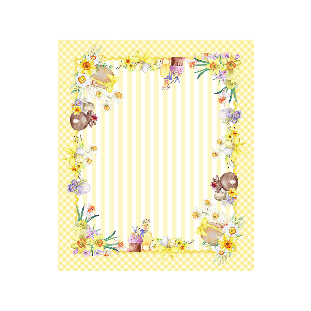 Tovaglia Easter Eggs Gialla