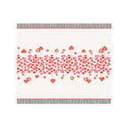 Secret Love Striped Tablecloth Black