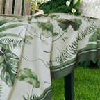 Tovaglia Kenzia foglie verdi