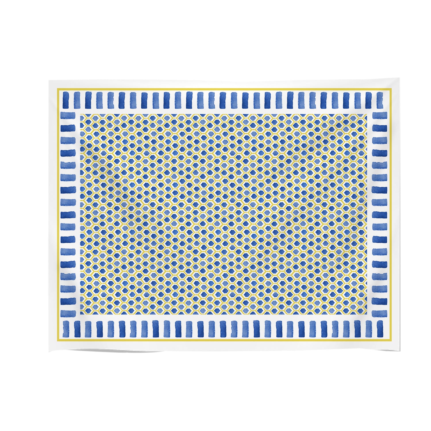 Tovaglia yoko mosaico blu