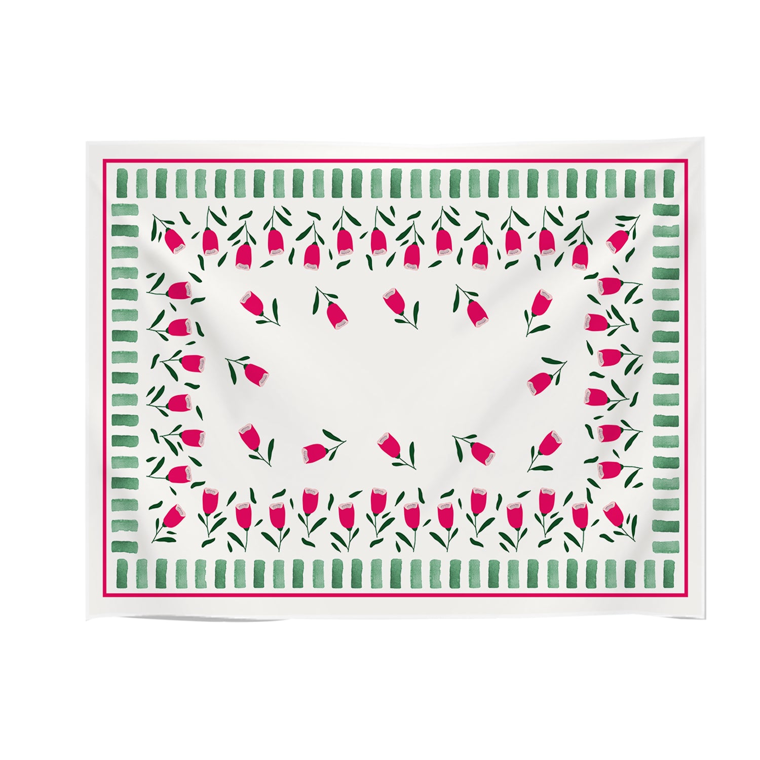 Tovaglia Yoko fiori fucsia