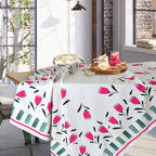 Tovaglia Yoko fiori fucsia