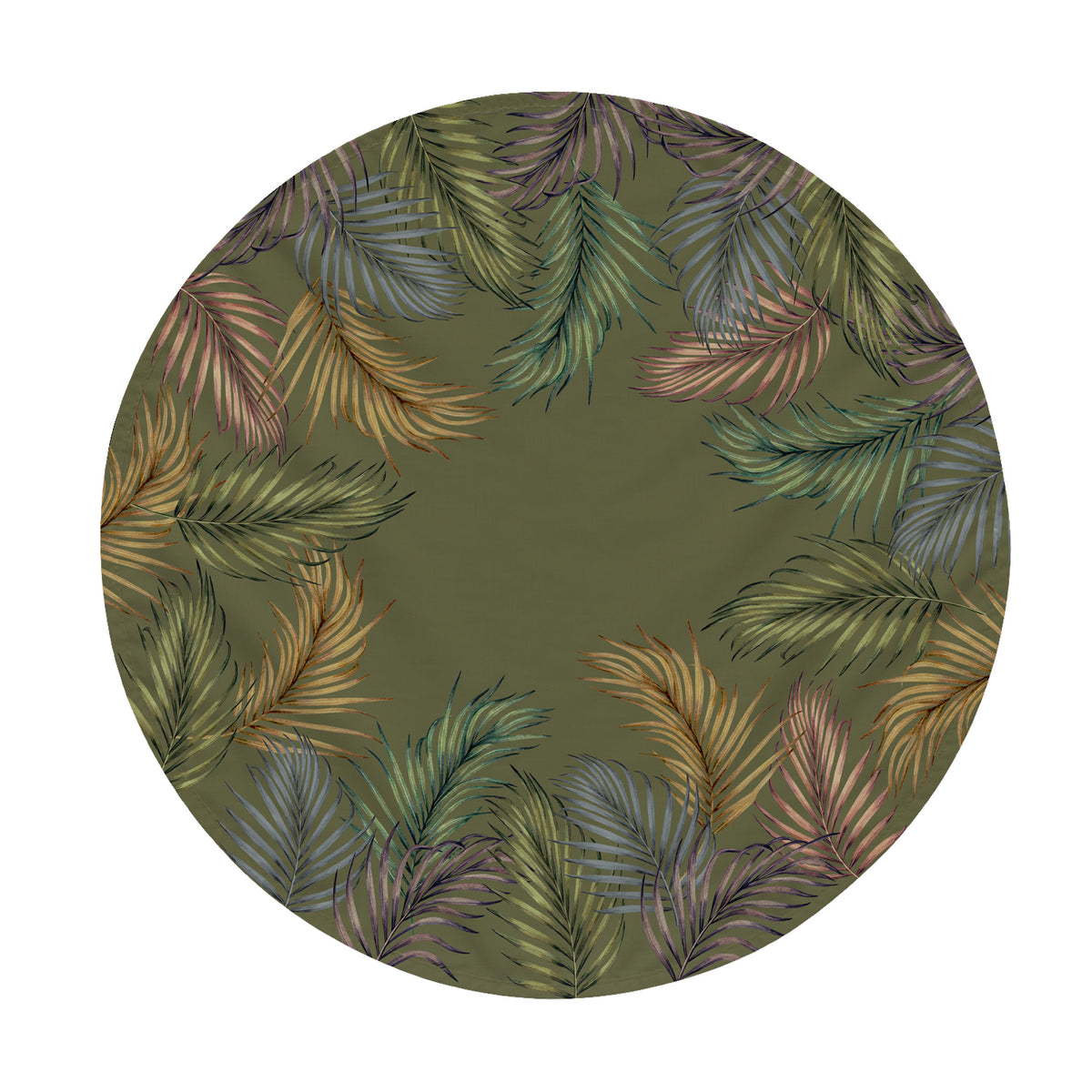 Tovaglia Tonda Palm Verde