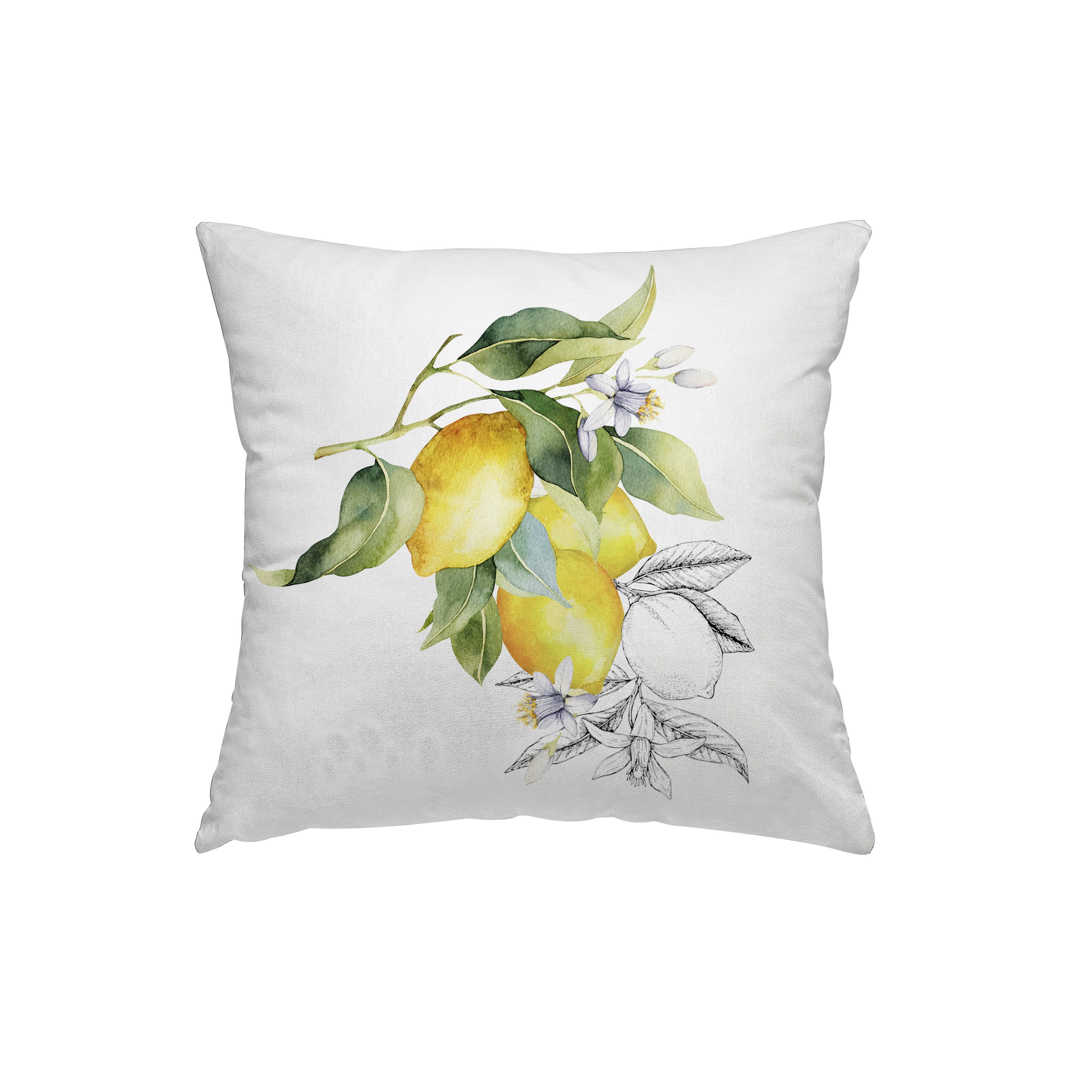 Cuscino stampato Sorrento Limoni