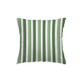 Fodera cuscino stampato righe verdi