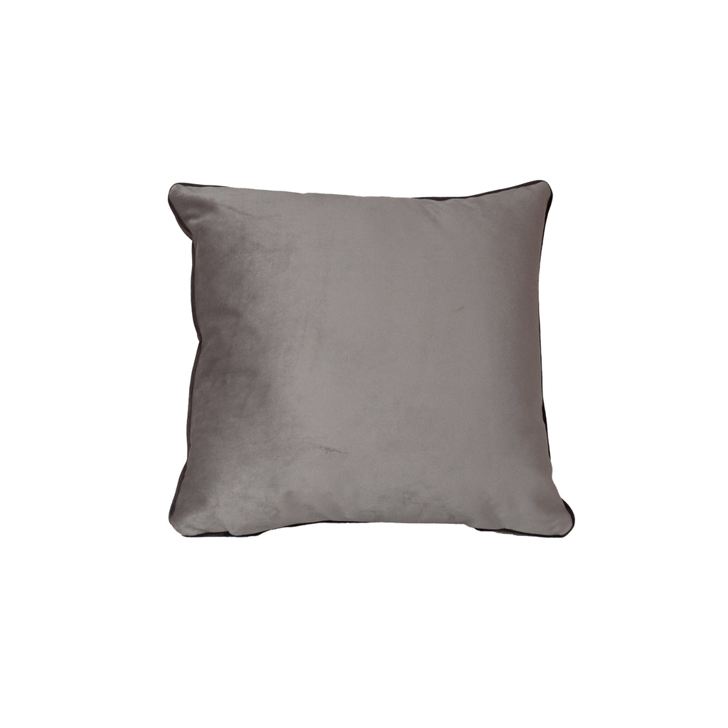 Cuscino Lugano in velluto con cordone coordinato