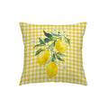 Cuscino stampato Lemon Quadretto