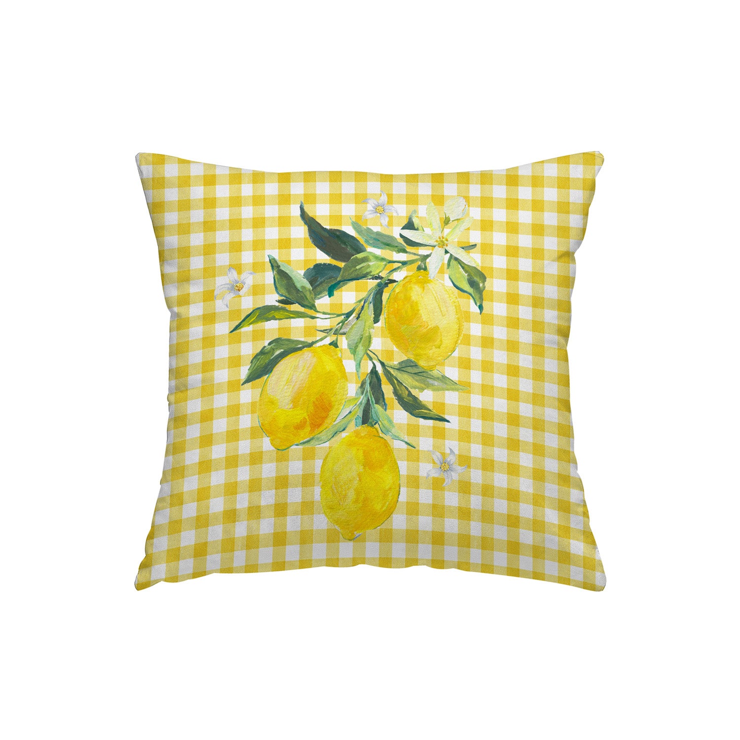 Cuscino Lemon Quadretto