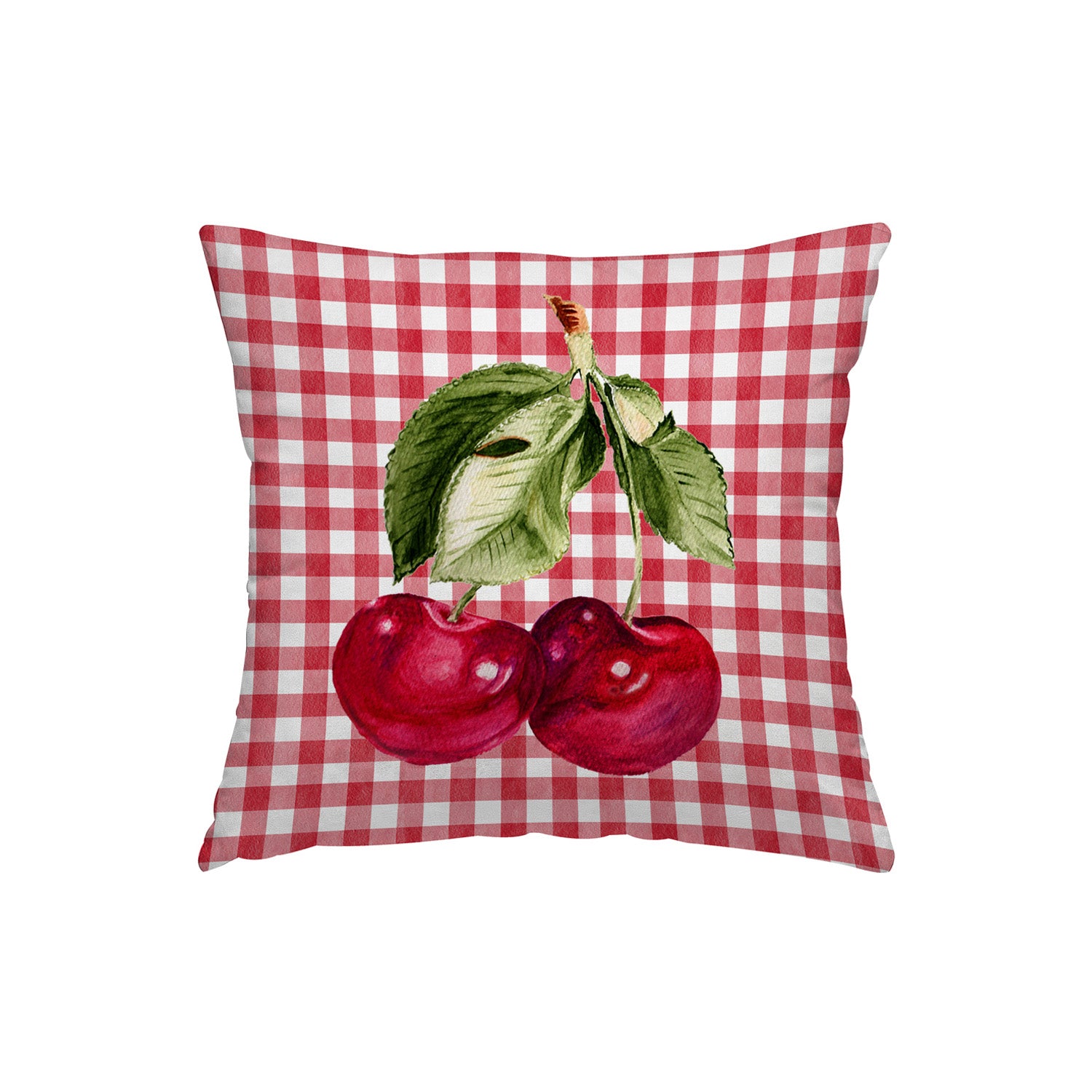 Cherry Square Pillow