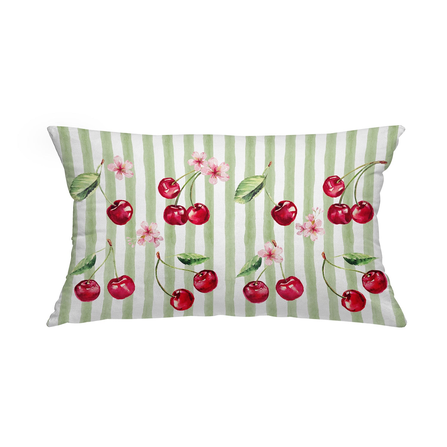 Cuscino Cherry riga elaborato