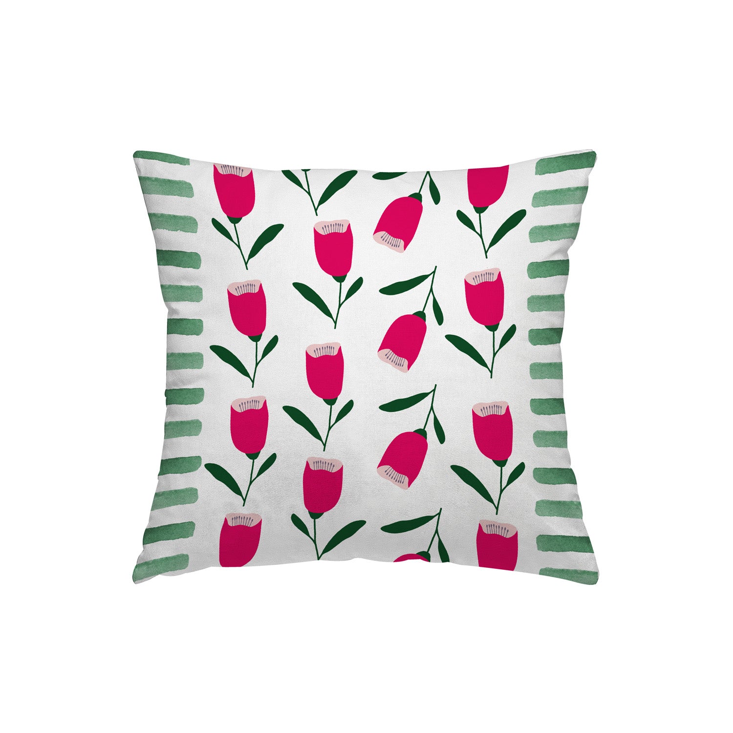 Cuscino Yoko fiori fucsia