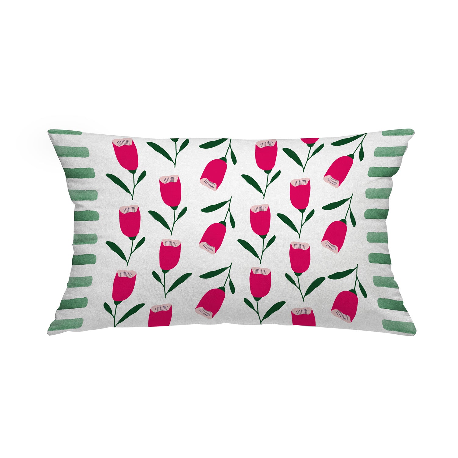 Cuscino Yoko fiori fucsia