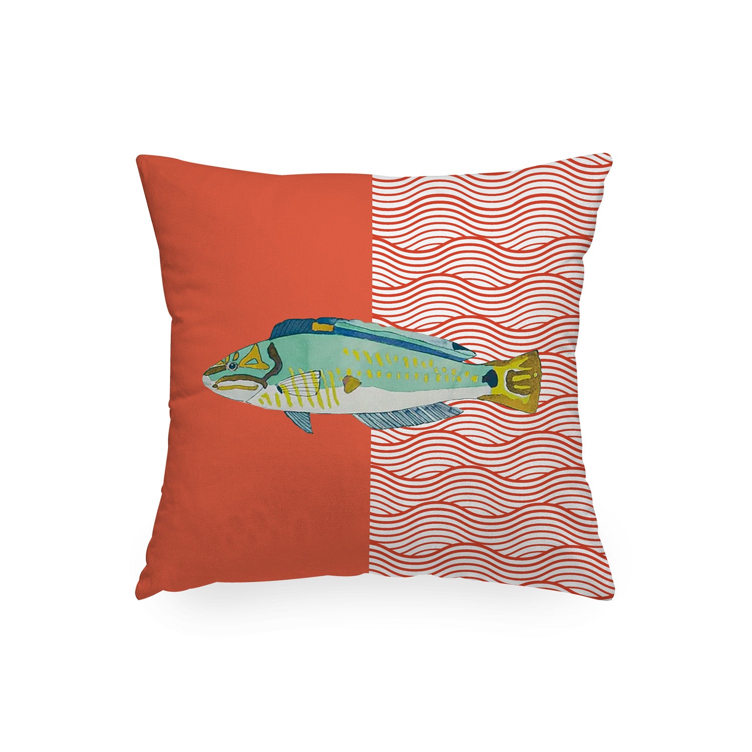 Cuscino Aquarium Arancio