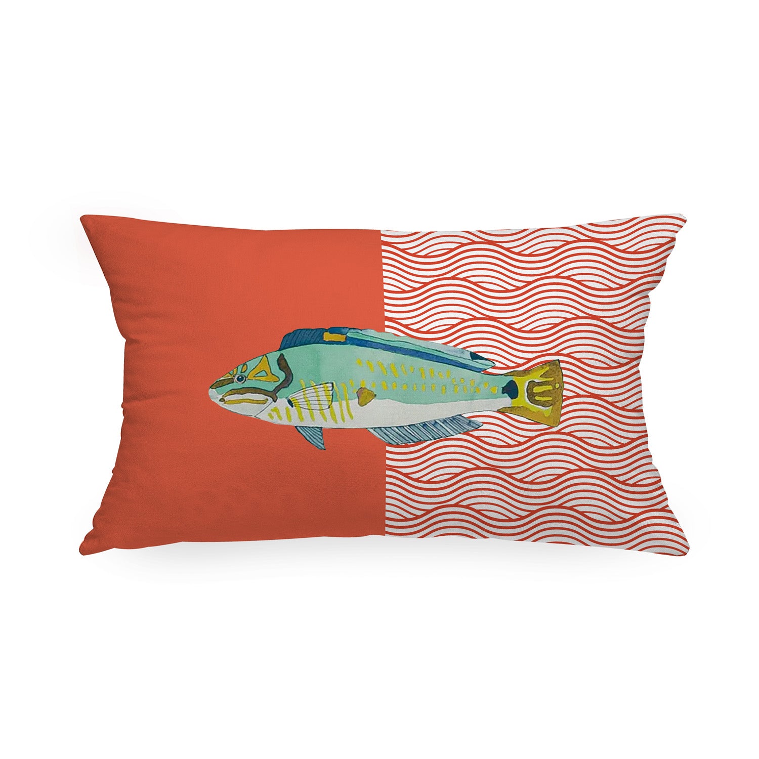Cuscino Aquarium Arancio