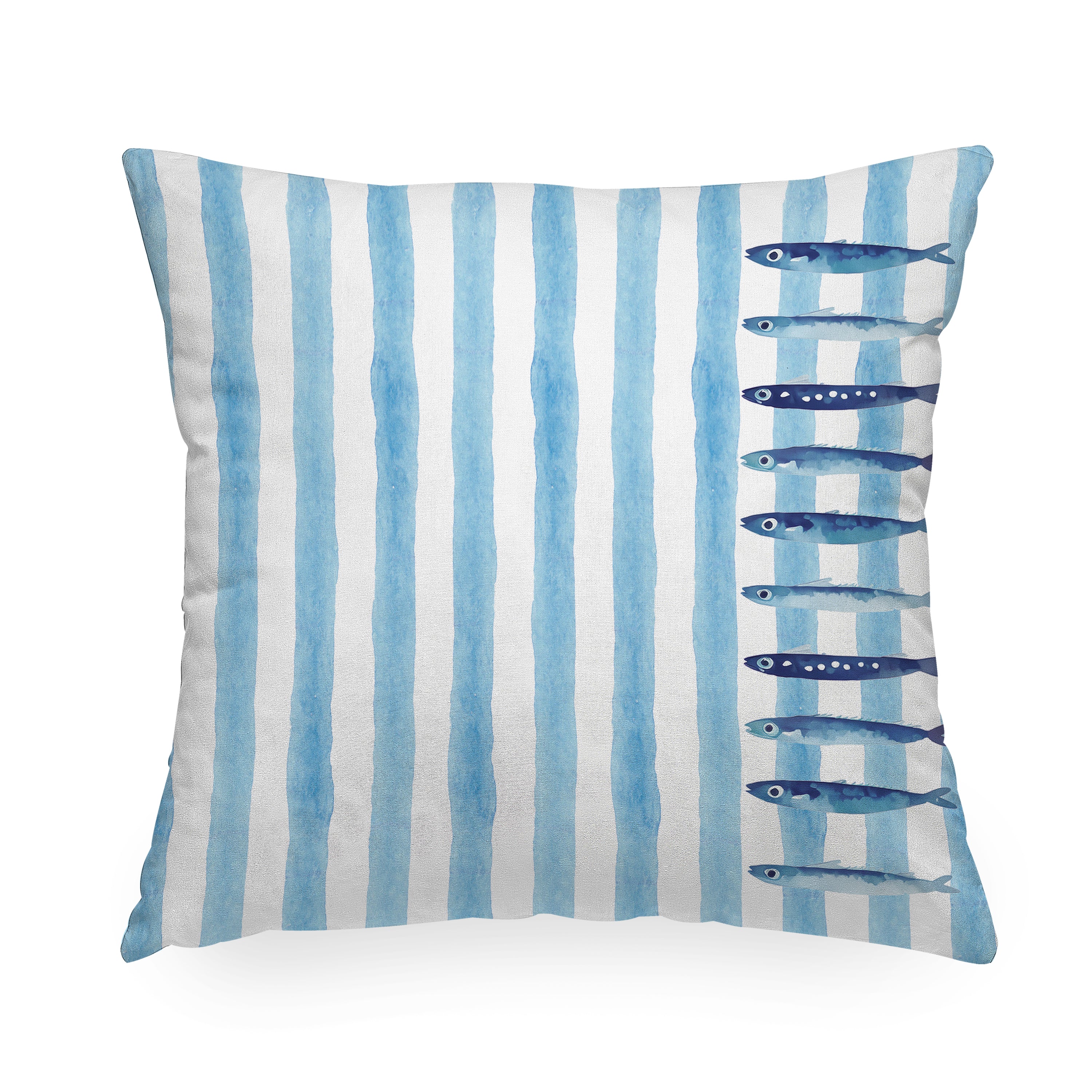 Cuscino stampato Sardines Elaborata