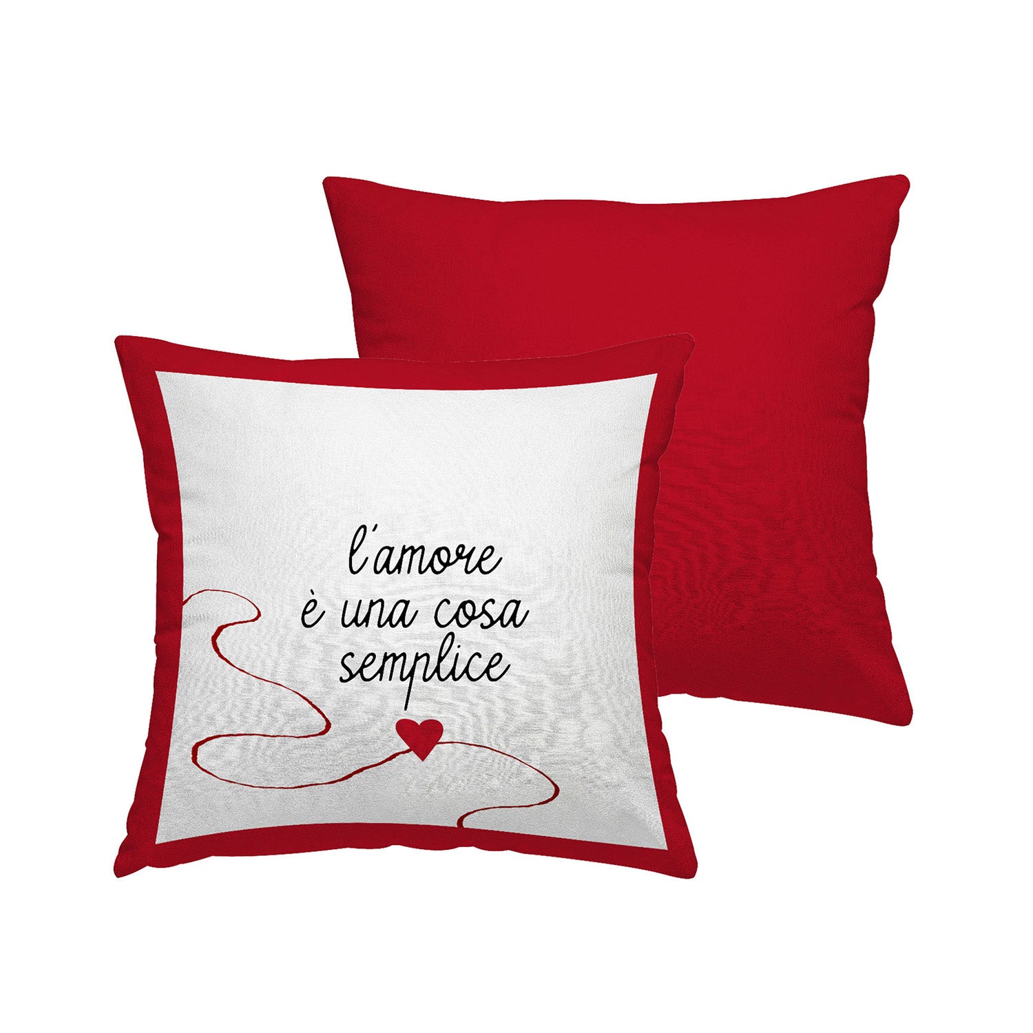 Cuscino Loving "l'amore è una cosa semplice"