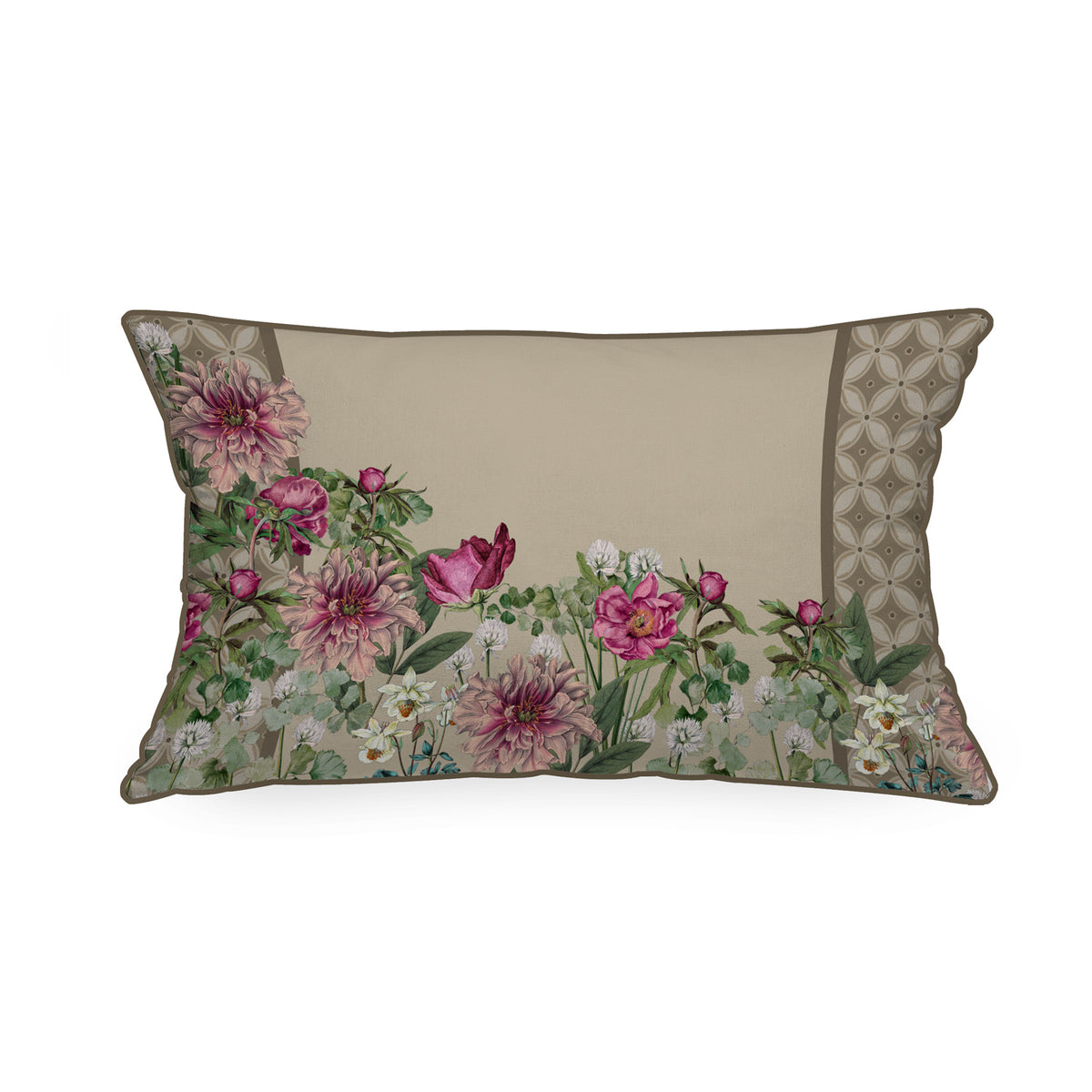 Cuscino Rettangolare Giardino Beige
