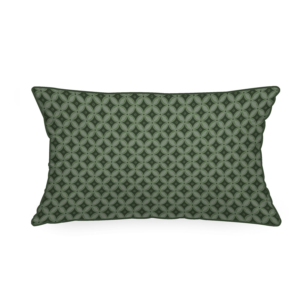 Cuscino Rettangolare Giardino Verde