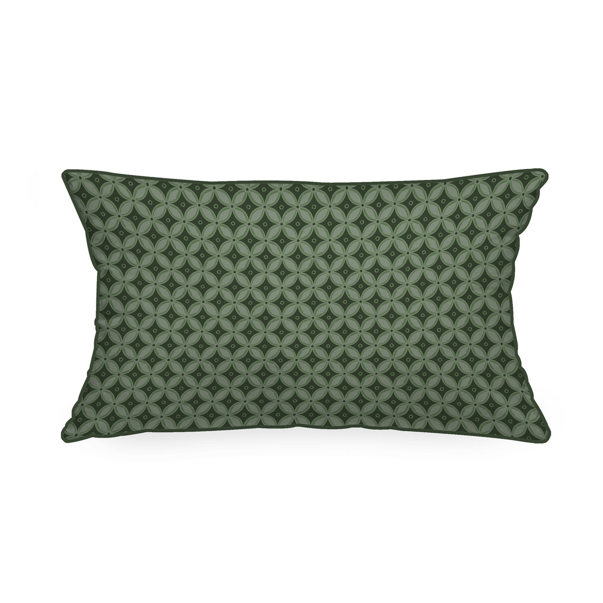 Cuscino Rettangolare Giardino Verde
