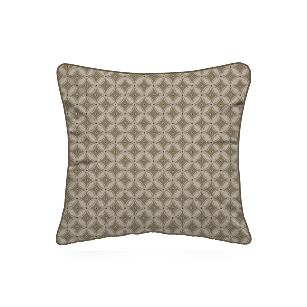 Cuscino Quadrato Giardino Beige