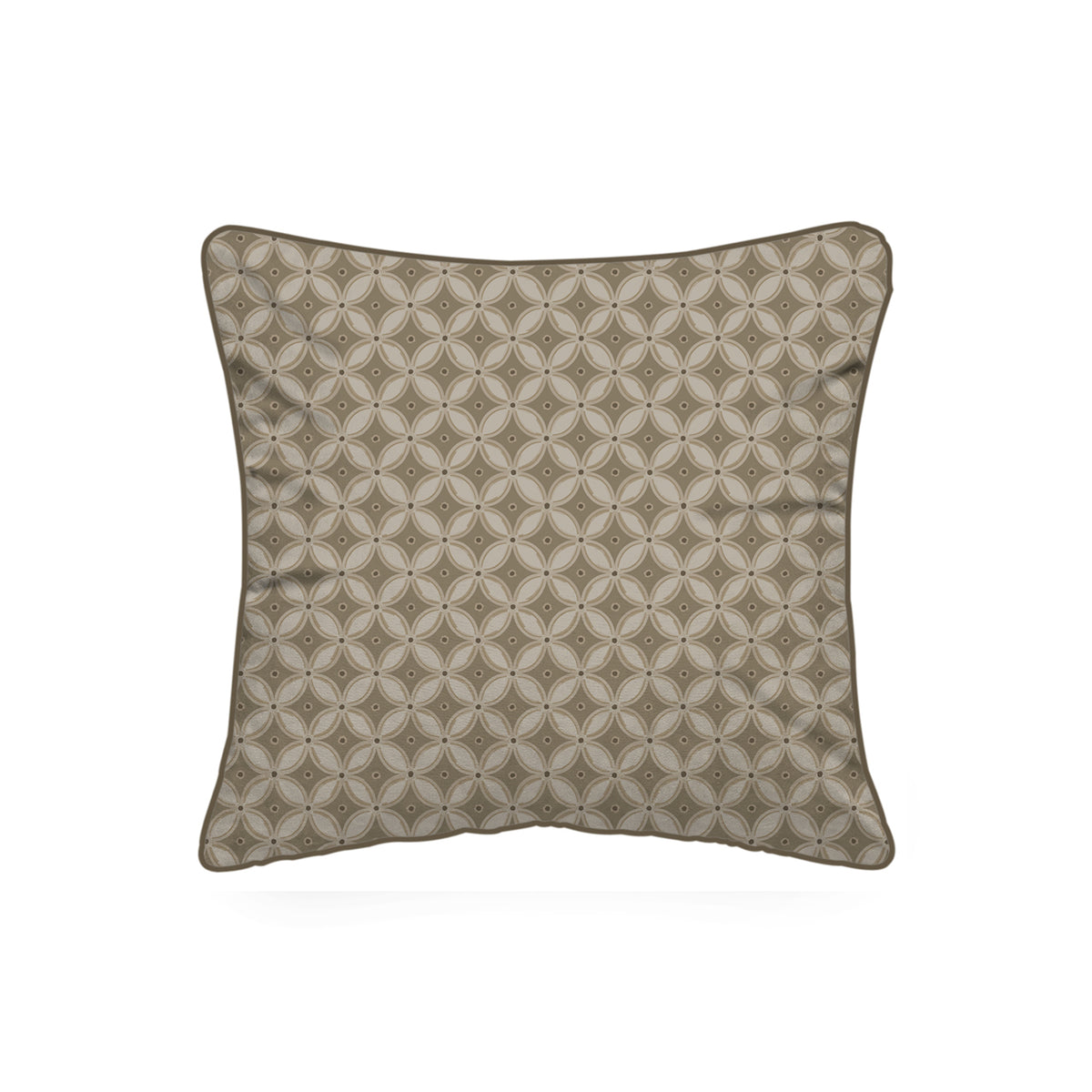 Cuscino Quadrato Giardino Beige