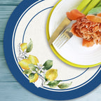 Sottopiatto rivestito Sorrento Limoni set da 2 pezzi