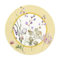 Achillea Ivory Covered Charger Plate Set of 2