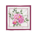 Centrotavola piazzato Peony rosa