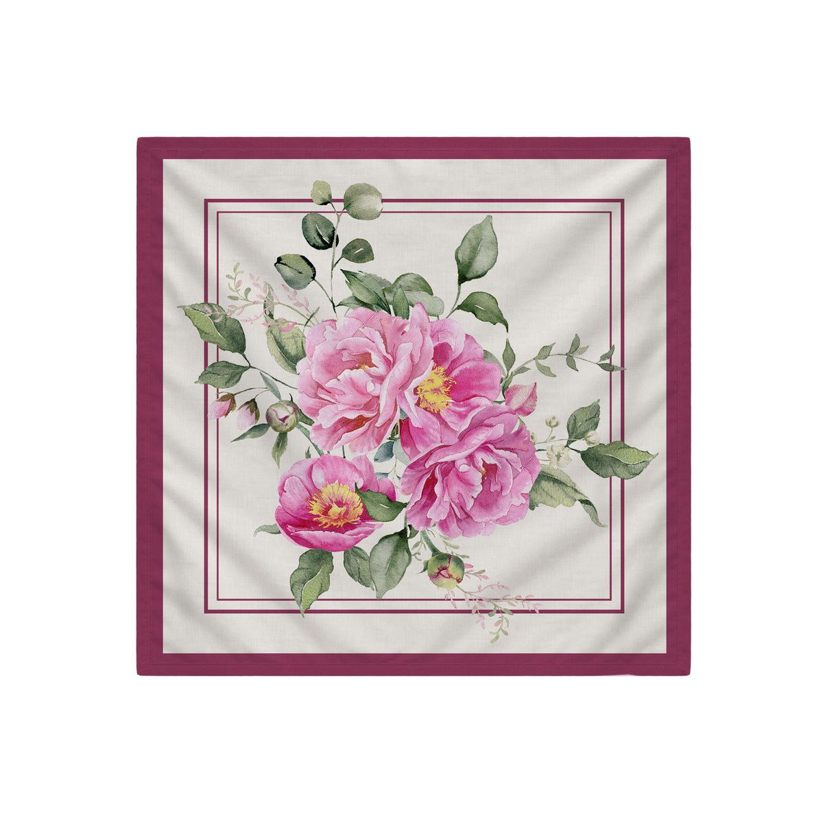 Centrotavola Peony Rosa