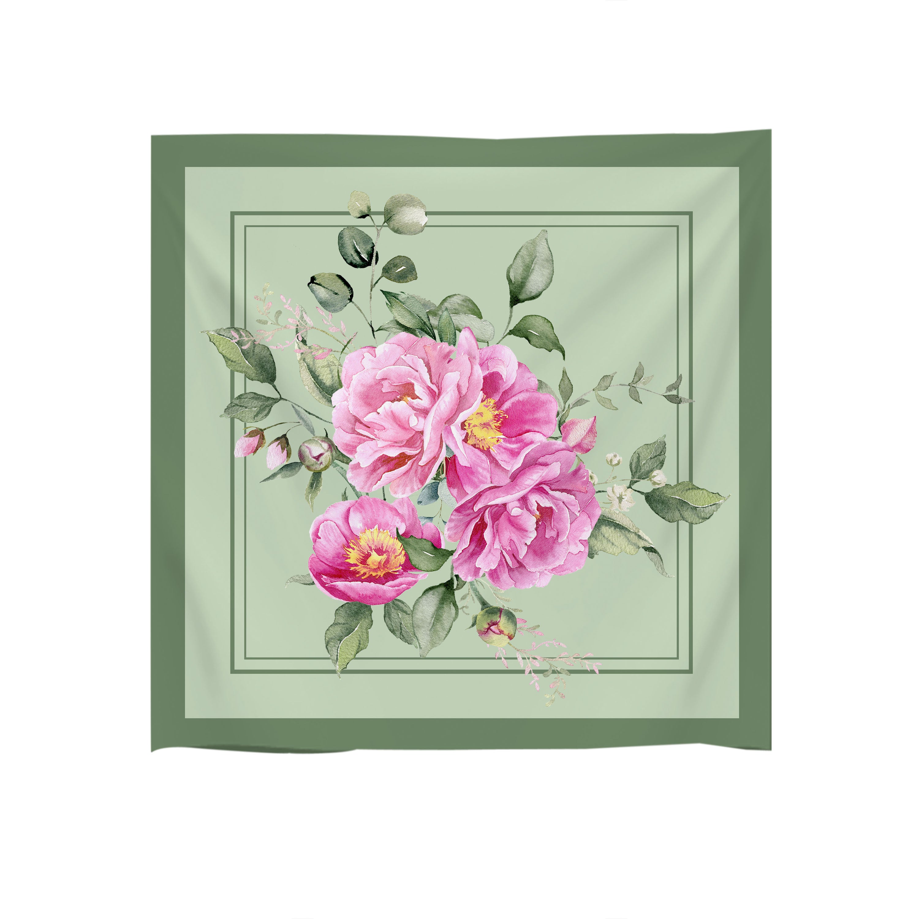 Green Peony centerpiece