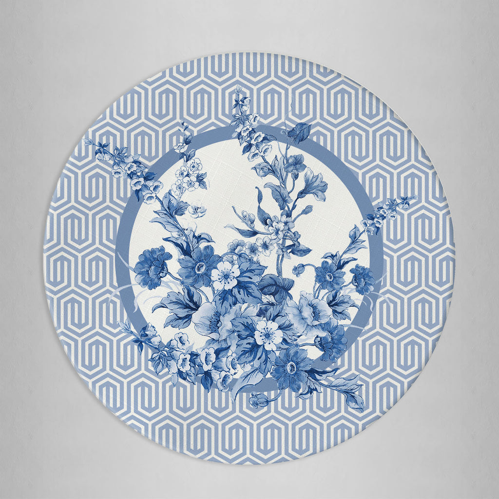 Sottopiatto rivestito Richard set da 2 pezzi