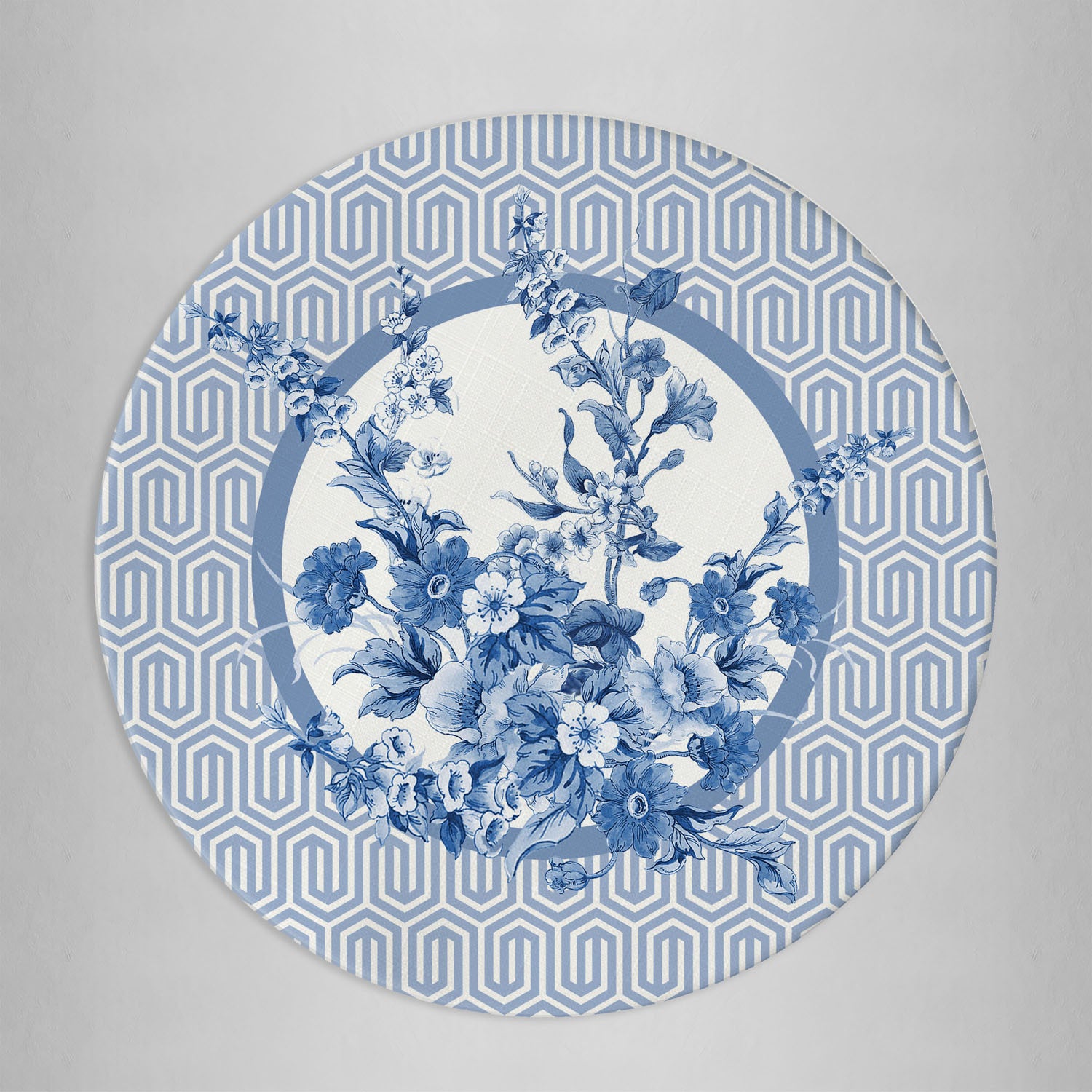 Sottopiatto rivestito Richard set da 2 pezzi