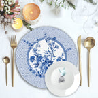 Sottopiatto rivestito Richard set da 2 pezzi