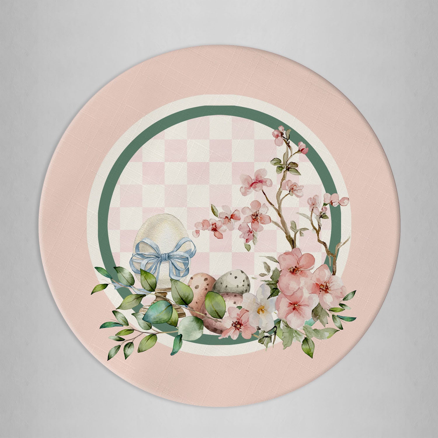 Sottopiatto rivestito Damina set da 2 pezzi