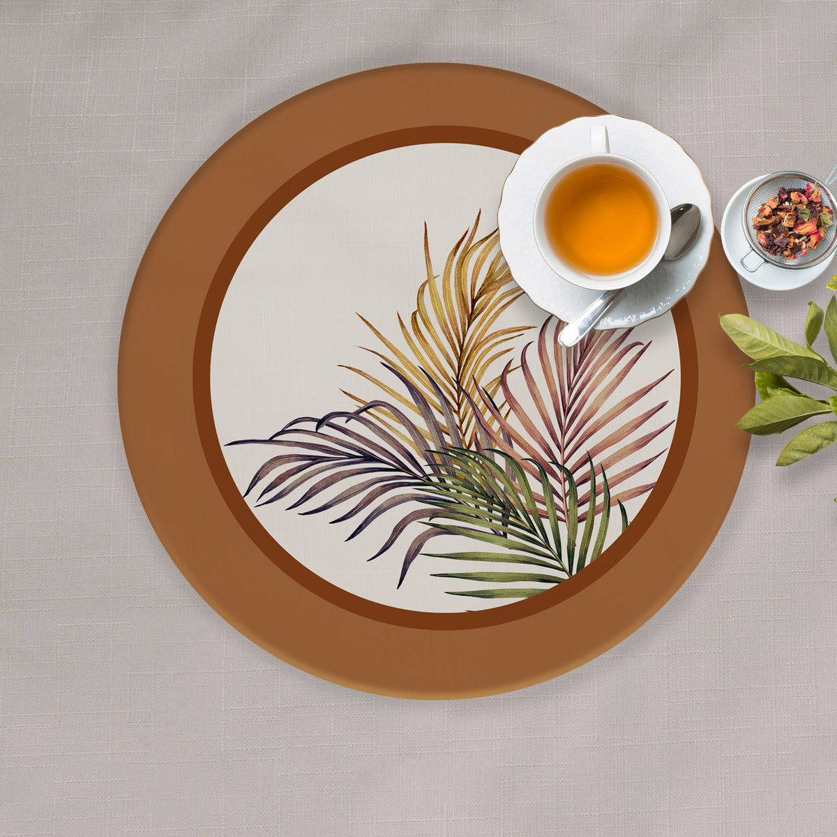 Sottopiatto Palm Cotto (Set 2 Pezzi)